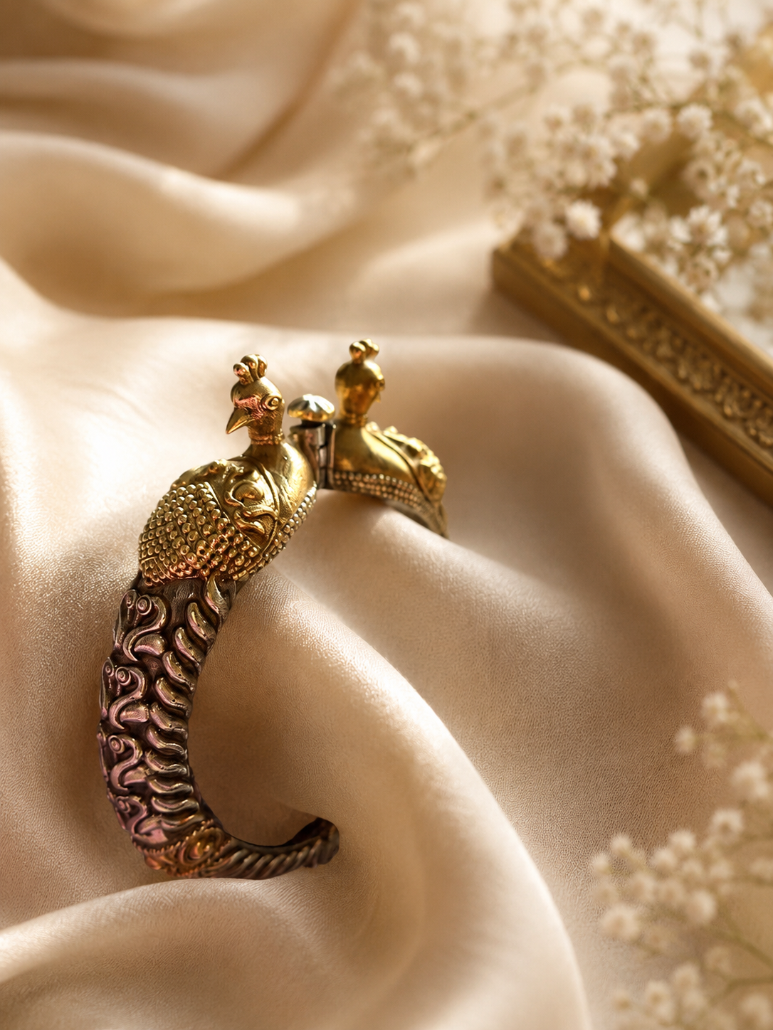 Peacock bangle