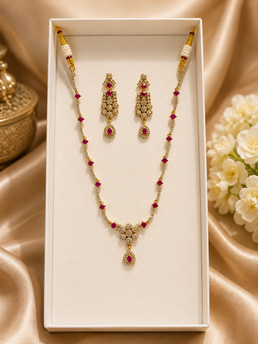 Mayura AD necklace