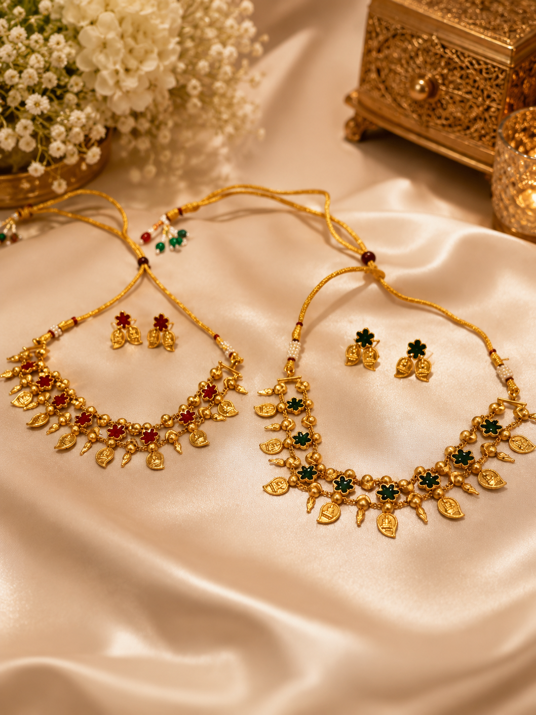Golden chocker