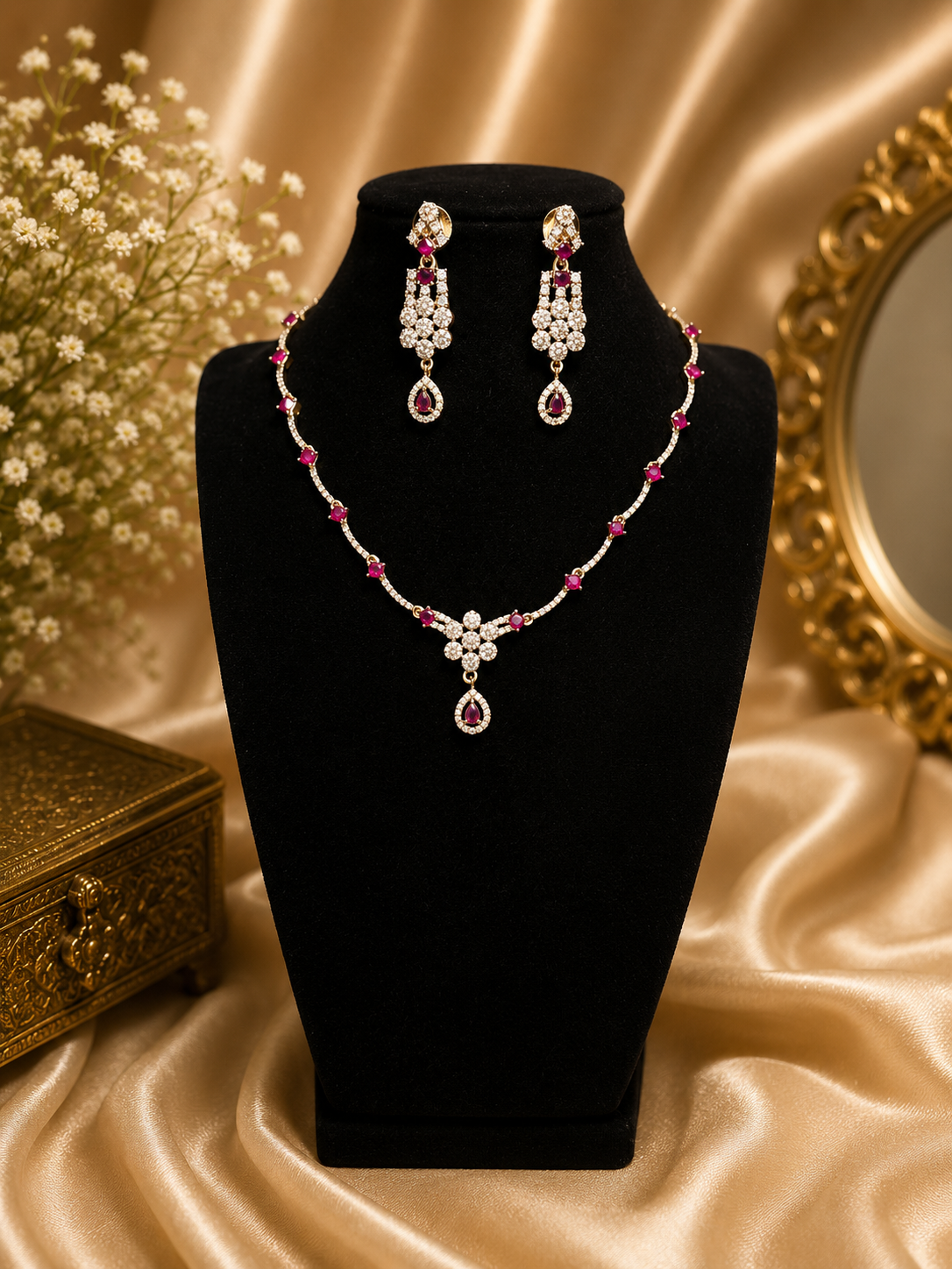 Mayura AD necklace