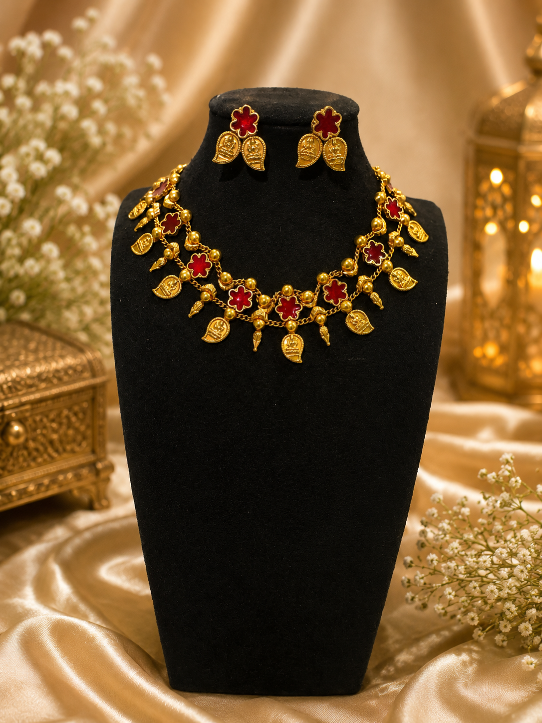 Golden chocker