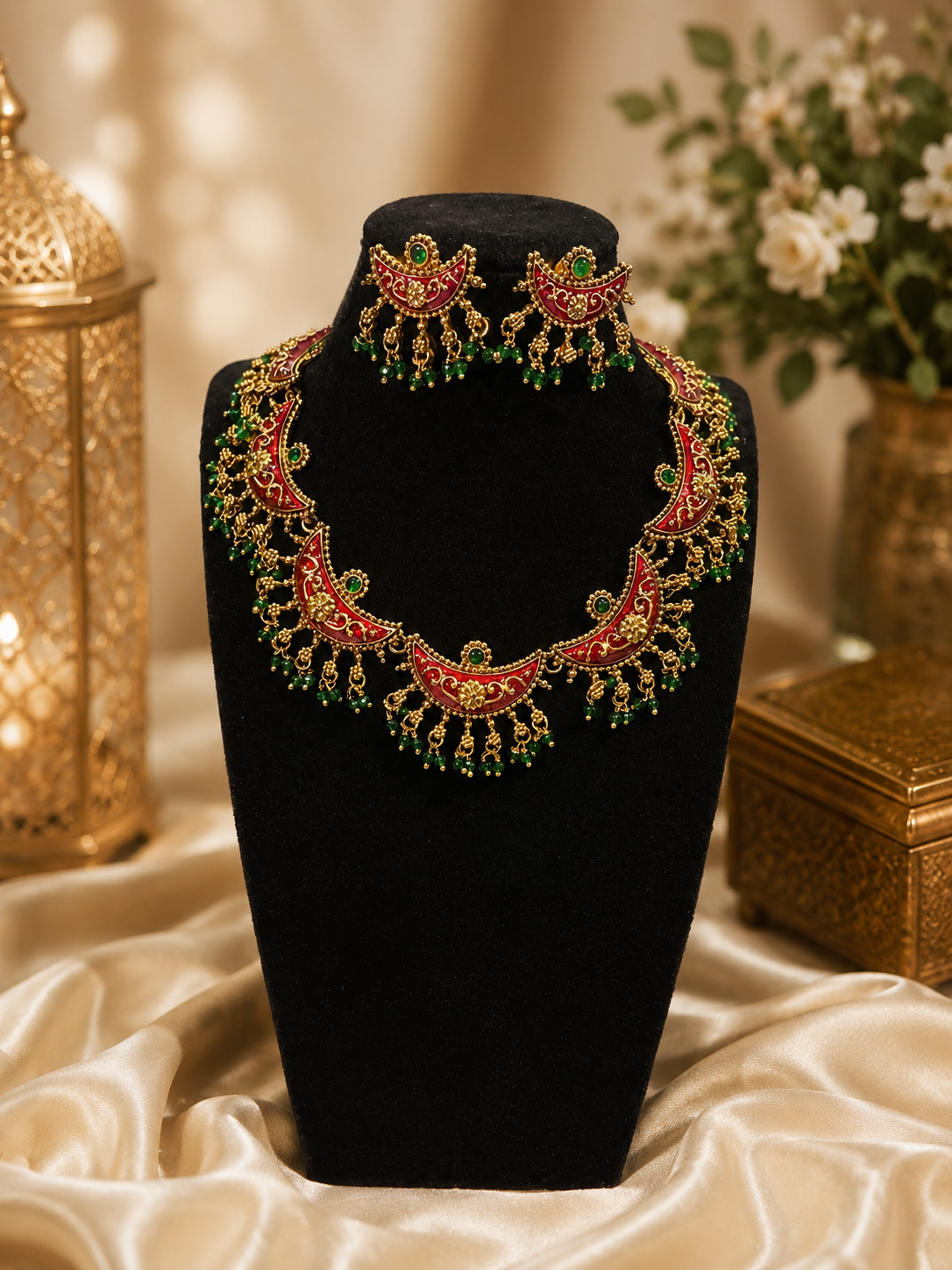 Short necklace set