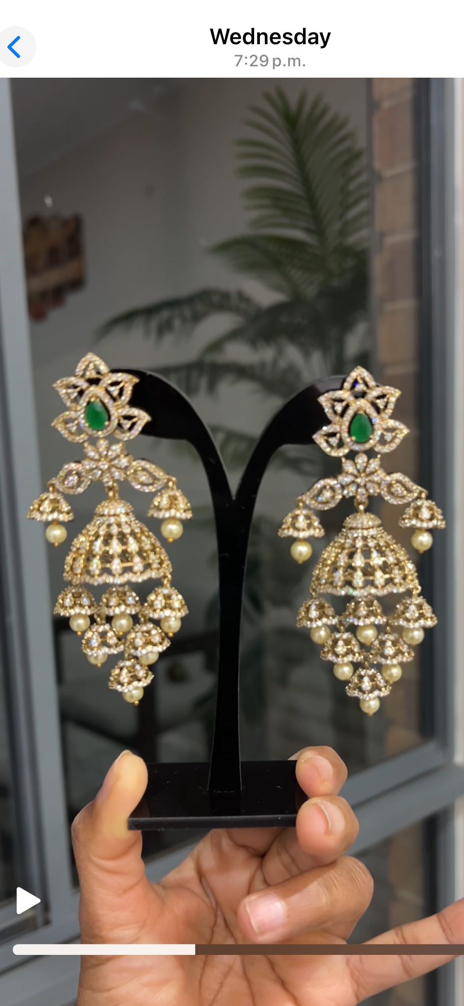 Royal jhumka