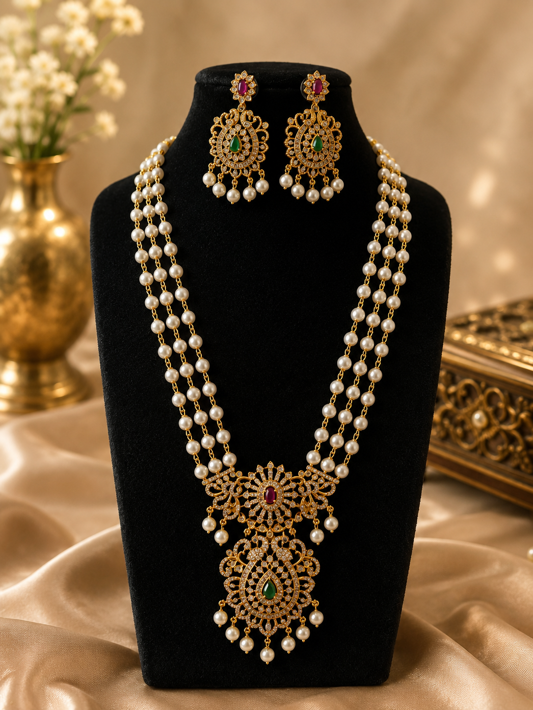 Pearly necklace
